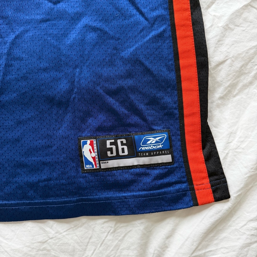 Reebok Vintage sleeveless Knicks Jersey #8 Sprewell In great - Picture 3 of 9